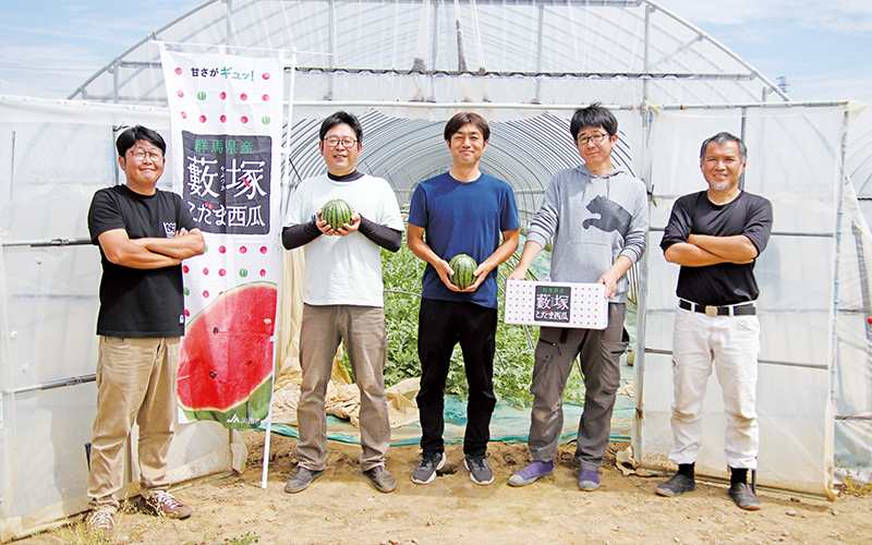 JA太田市野菜センター運営委員会スイカ部会の役員